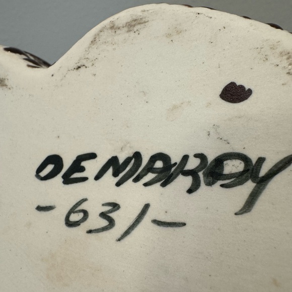 Vintage DeMaray Pottery California 631 Handmade Planter. - Picture 4 of 7